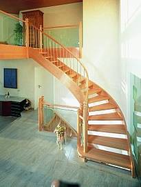 Holztreppe
