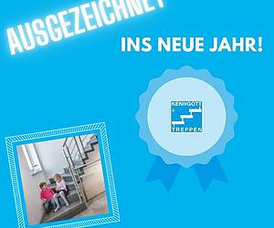 Ausgezeichnet ins neue Jahr