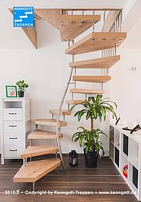 KENNGOTT 1m²-Treppe