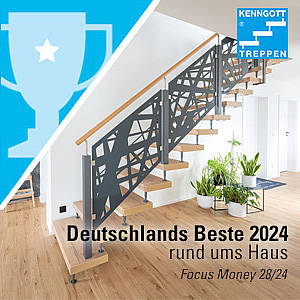 "Rund ums Haus - Deutschlands Beste 2024" - Auszeichnung von Focus Money